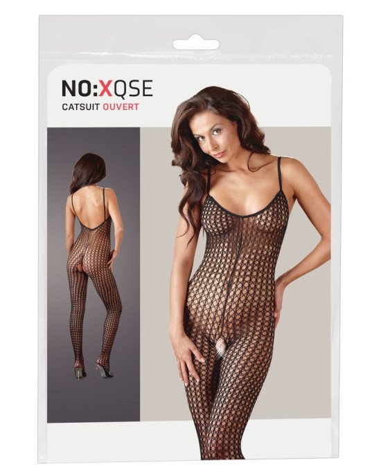 Бодістокінг - 2313630 NO:XQSE Catsuit Black Бодістокінг - 2313630 NO:XQSE Catsuit Black