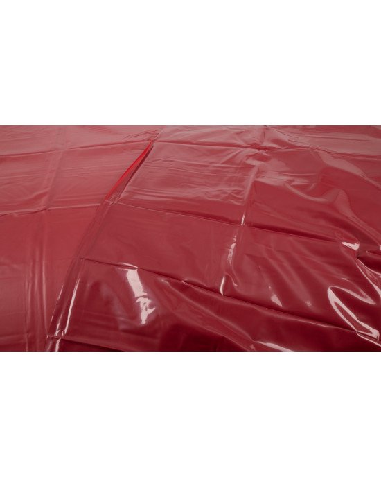 Простирадло - Fetish Collection Lack Patent Leather Sheet Red, 200х230 см Простирадло - Fetish Collection Lack Patent Leather Sheet Red, 200х230 см