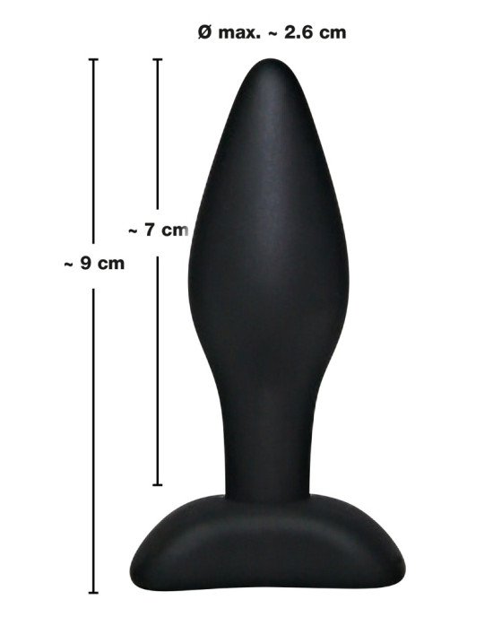 Анальна пробка - Black Velvets Small Анальна пробка - Black Velvets Small