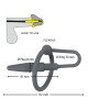 Ерекційне кільце - Penis Plug with Glans Ring Ерекційне кільце - Penis Plug with Glans Ring
