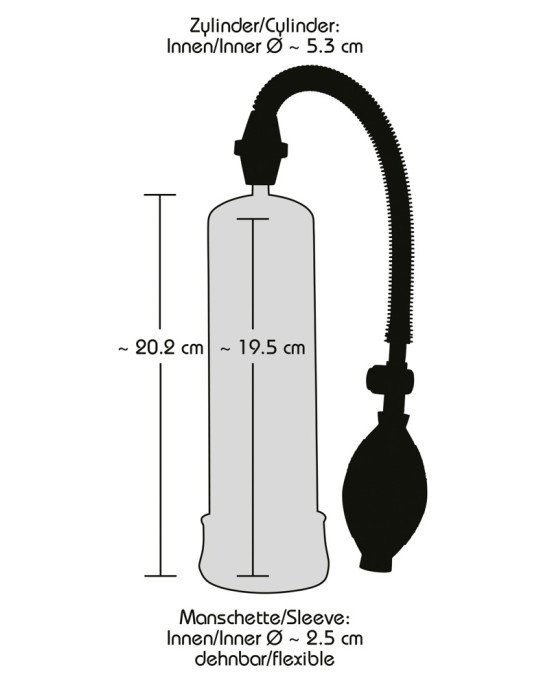 Вакуумна помпа - Penis Pump Black Вакуумна помпа - Penis Pump Black