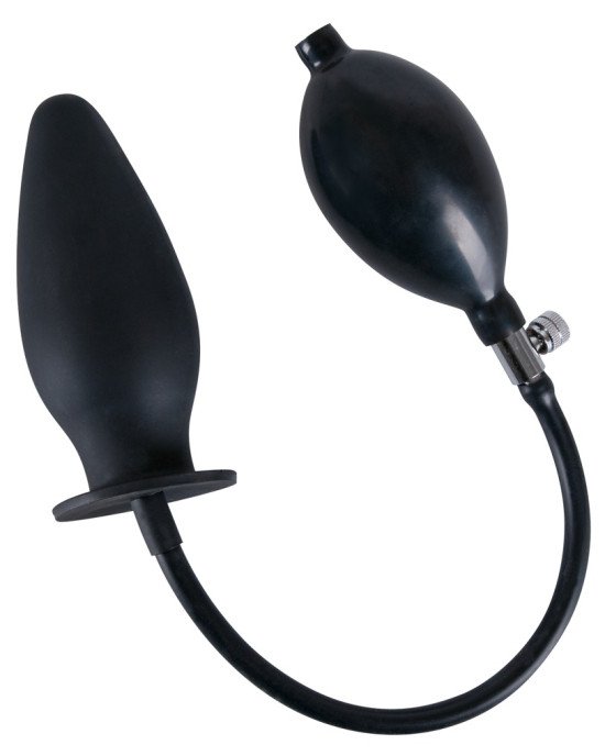 Анальна пробка - True Black Inflatable Anal Plug Анальна пробка - True Black Inflatable Anal Plug