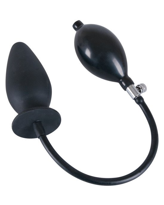 Анальна пробка - True Black Inflatable Anal Plug Анальна пробка - True Black Inflatable Anal Plug