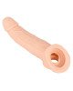 Насадка на член - Nature Skin Penis Sleeve With Extension Насадка на член - Nature Skin Penis Sleeve With Extension