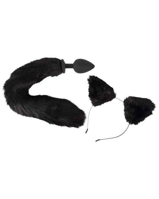 Анальна пробка - Bad Kitty Pet Play Plug & Ears Анальна пробка - Bad Kitty Pet Play Plug & Ears
