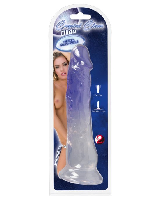 Crystal Clear Dildo 22.5 cm Crystal Clear Dildo 22.5 cm
