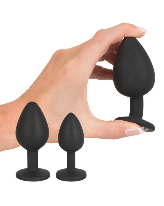 Набір анальних пробок - Black Velvets Anal Kit Набір анальних пробок - Black Velvets Anal Kit