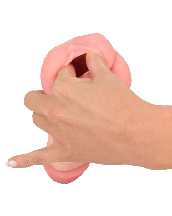Насадка+мастурбатор - Nature Skin 2in1 Extension + Masturbator Насадка+мастурбатор - Nature Skin 2in1 Extension + Masturbator