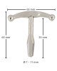 Стимулятор уретри - Penis Plug Anchor Medium Стимулятор уретри - Penis Plug Anchor Medium