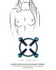 Bad Kitty Nipple Jewellery Blue Bad Kitty Nipple Jewellery Blue