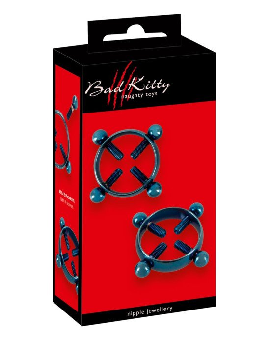 Bad Kitty Nipple Jewellery Blue Bad Kitty Nipple Jewellery Blue