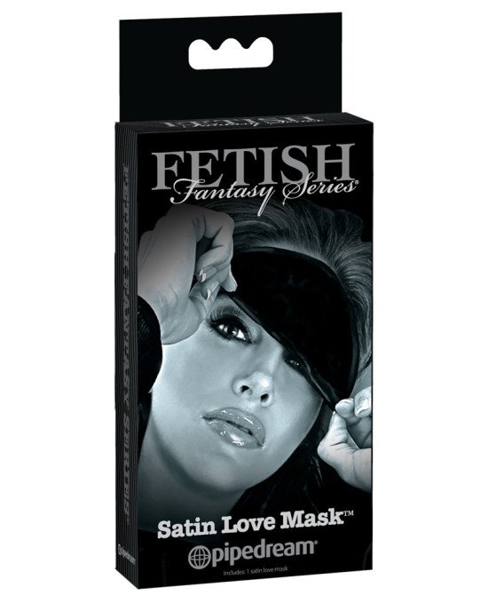 Fetish Fantasy Series Limited Edition Satin Love Mask - Black Fetish Fantasy Series Limited Edition Satin Love Mask - Black