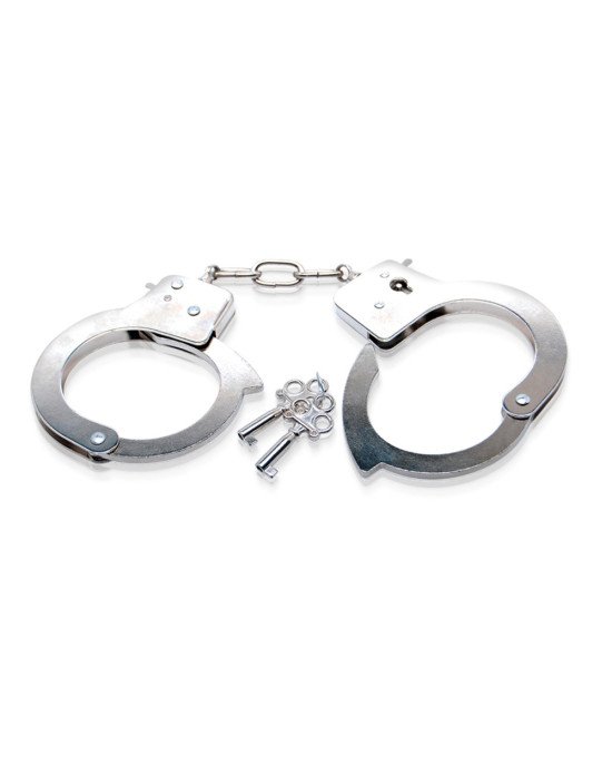 FFSLE Metal Handcuffs Silver FFSLE Metal Handcuffs Silver