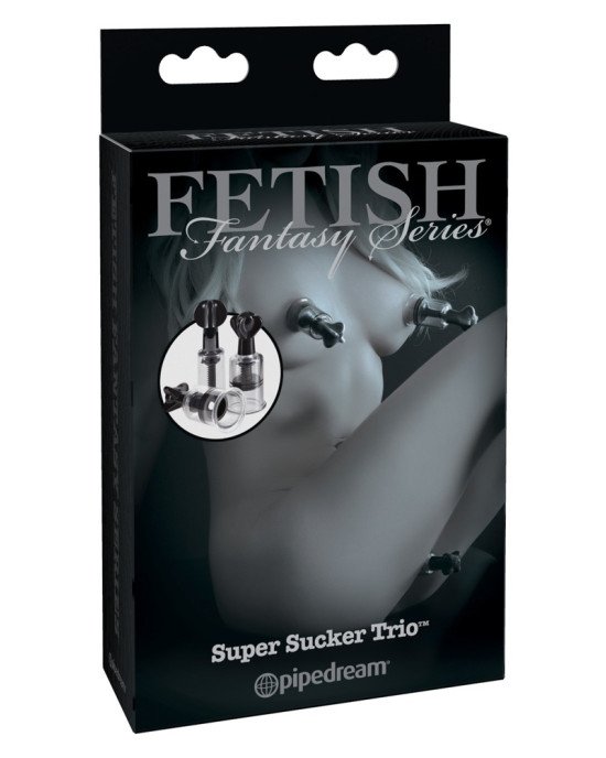Fetish Fantasy Series Limited Edition Super Suckers Trio - Black Fetish Fantasy Series Limited Edition Super Suckers Trio - Black