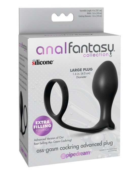 AFC Ass-Gasm Cock Ring Advance AFC Ass-Gasm Cock Ring Advance