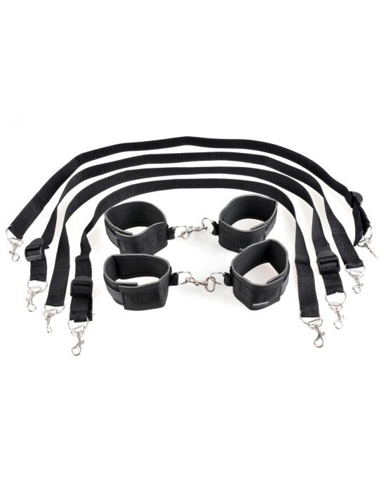 FFS Cuff & Tether Set Black FFS Cuff & Tether Set Black