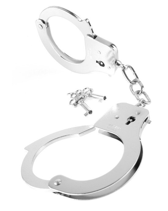 FFS Metal Handcuffs Silver FFS Metal Handcuffs Silver