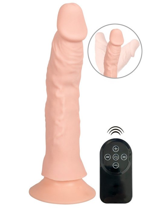 Вібратор - Nature Skin Bendable RC Vibrator Вібратор - Nature Skin Bendable RC Vibrator