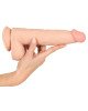 NS Dildo with movable skin 25 NS Dildo with movable skin 25