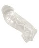 Crystal Clear Penis Sleeve wit Crystal Clear Penis Sleeve wit