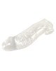 Crystal Clear Penis Sleeve wit Crystal Clear Penis Sleeve wit