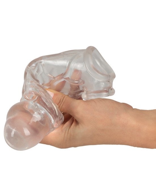 Crystal Clear Penis Sleeve wit Crystal Clear Penis Sleeve wit