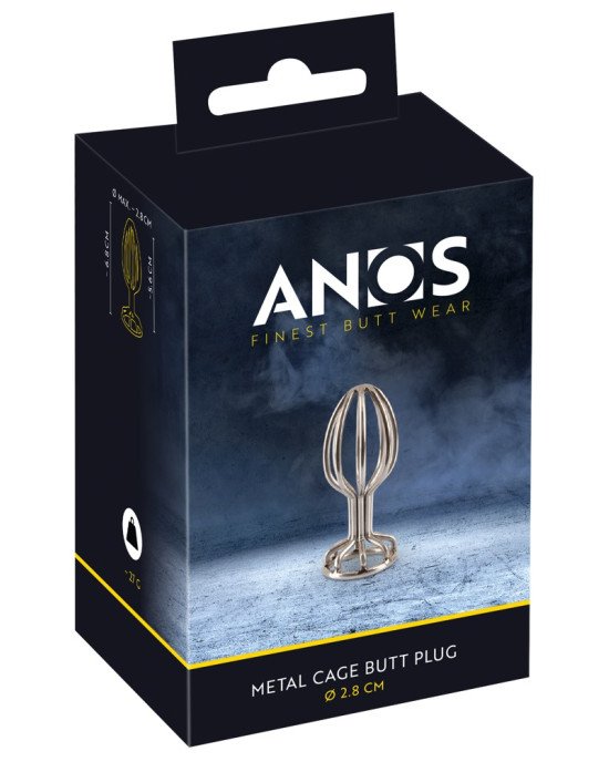 Anos Metal Cage Butt Plug 2.8 Anos Metal Cage Butt Plug 2.8