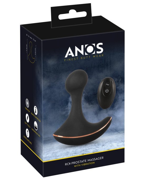 ANOS RC Prostate massager with ANOS RC Prostate massager with