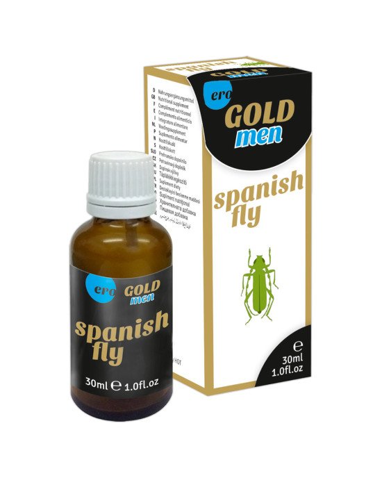 Збуджуючі краплі для чоловіків - Ero Spanish Fly Gold Men, 30 мл Збуджуючі краплі для чоловіків - Ero Spanish Fly Gold Men, 30 мл