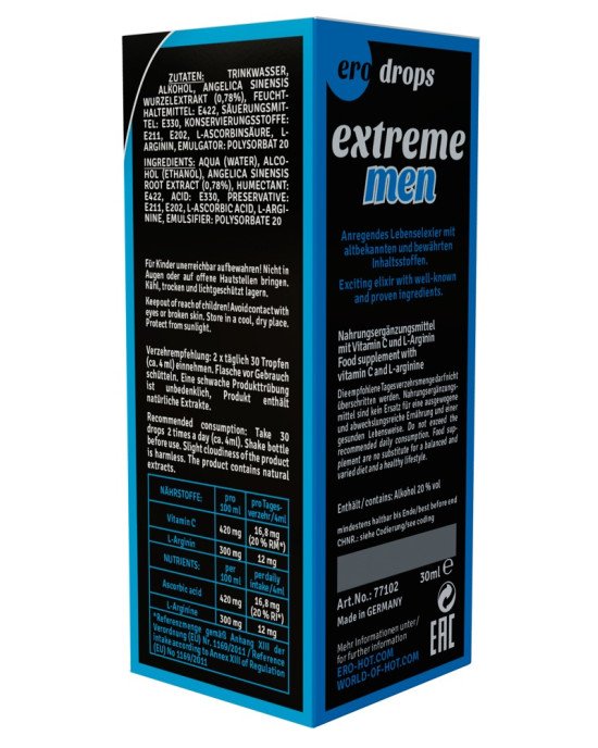 Краплі - Ero Spanish Fly Extreme Men, 30 мл Краплі - Ero Spanish Fly Extreme Men, 30 мл