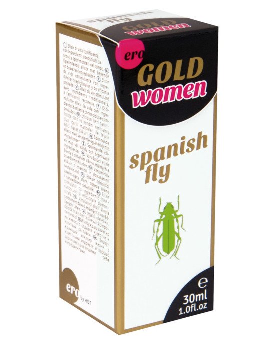 Збуджуючі краплі для жінок - Ero Spanish Fly Gold Women, 30 мл Збуджуючі краплі для жінок - Ero Spanish Fly Gold Women, 30 мл