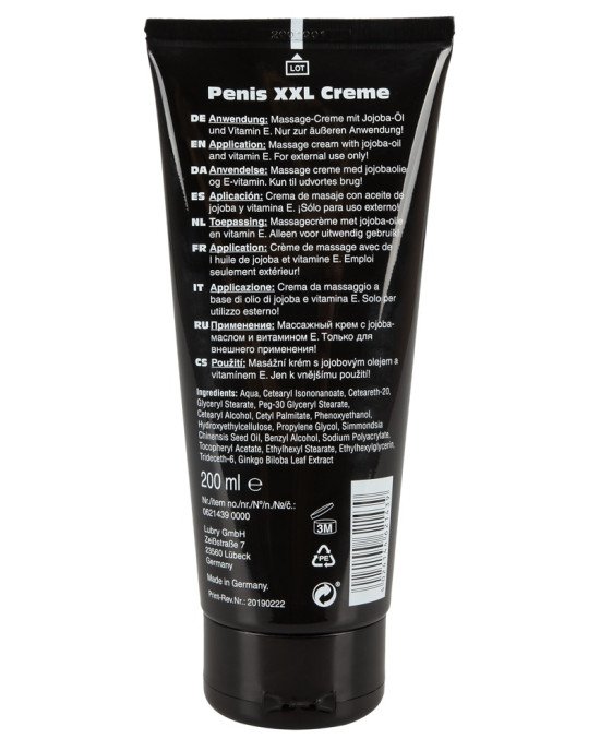 Лубрикант - Penis XXL Creme, 200 мл Лубрикант - Penis XXL Creme, 200 мл