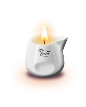 Масажна свічка - Plaisir Secrets Massage Candle Vanilla, 80 мл