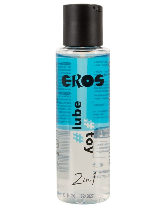 Лубрикант - EROS 2in1 #Toy #Lube, 100 мл Лубрикант - EROS 2in1 #Toy #Lube, 100 мл