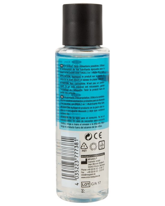 Лубрикант - EROS 2in1 #Toy #Lube, 100 мл Лубрикант - EROS 2in1 #Toy #Lube, 100 мл