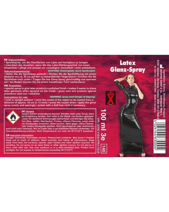 Спрей для латексу - LateX Glanz-Spray, 100 мл Спрей для латексу - LateX Glanz-Spray, 100 мл
