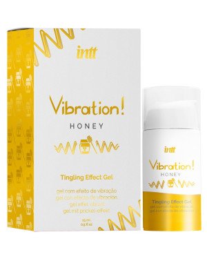 Рідкий вібратор - Intt Vibration! Honey, 15 мл Рідкий вібратор - Intt Vibration! Honey, 15 мл
