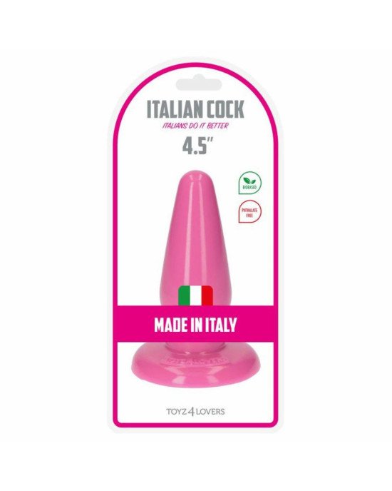 Анальна пробка - Toyz4lovers Italian Cock 4,5 Анальна пробка - Toyz4lovers Italian Cock 4,5