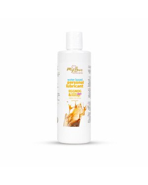 2в1 лубрикант та масажний гель - MyLove Aroma Series Intim&Massage Eggnog, 300 мл