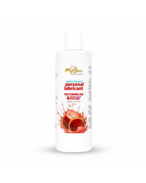 2в1 лубрикант та масажний гель - MyLove Aroma Series Intim&Massage Watermelon, 300 мл