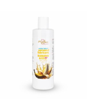 2в1 лубрикант та масажний гель - MyLove Aroma Series Intim&Massage Banana, 300 мл