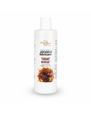 2в1 лубрикант та масажний гель - MyLove Aroma Series Intim&Massage Chocolate Caramel, 300 мл