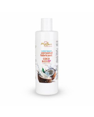 2в1 лубрикант та масажний гель - MyLove Aroma Series Intim&Massage Coco, 300 мл