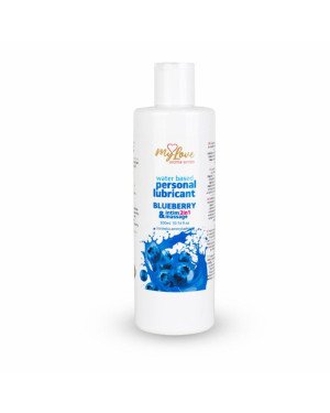 2в1 лубрикант та масажний гель - MyLove Aroma Series Intim&Massage Blueberry, 300 мл