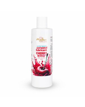 2в1 лубрикант та масажний гель - MyLove Aroma Series Intim&Massage Cherry, 300 мл