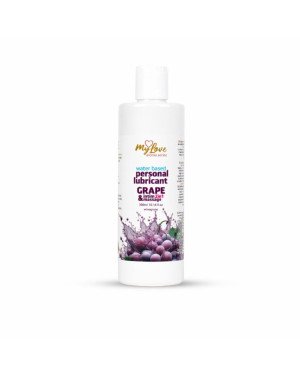2в1 лубрикант та масажний гель - MyLove Aroma Series Intim&Massage Grape, 300 мл