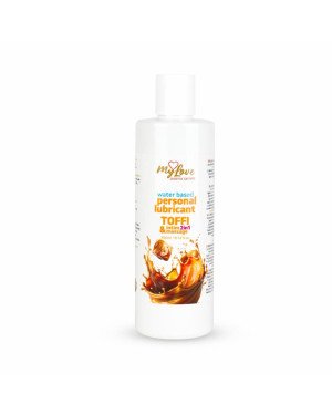 2в1 лубрикант та масажний гель - MyLove Aroma Series Intim&Massage Toffi, 300 мл