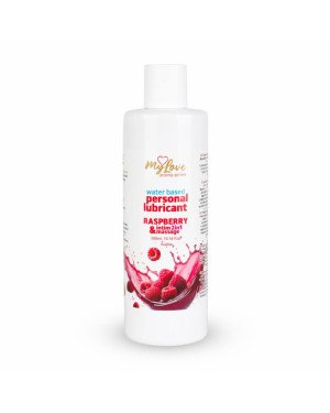 2в1 лубрикант та масажний гель - MyLove Aroma Series Intim&Massage Raspberry, 300 мл
