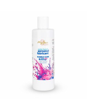 2в1 лубрикант та масажний гель - MyLove Aroma Series Intim&Massage Bubble Gum, 300 мл