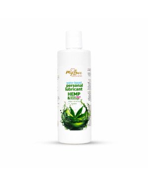 2в1 лубрикант та масажний гель - MyLove Aroma Series Intim&Massage Hemp, 300 мл
